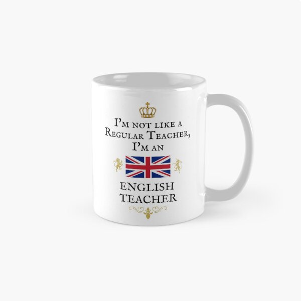Item preview, I'M NOT LIKE A REGULAR TEACHER I'M AN ENGLISH TEACHER designed and sold by Krafty  Arts Studio.