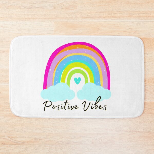 Item preview, Positive vibes | be positive | colorful rainbow  designed and sold by Vicsdesignsart.