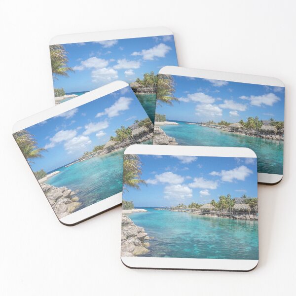Item preview, Lagoon Curacao Island Blue Beach designed and sold by MrCsStores.
