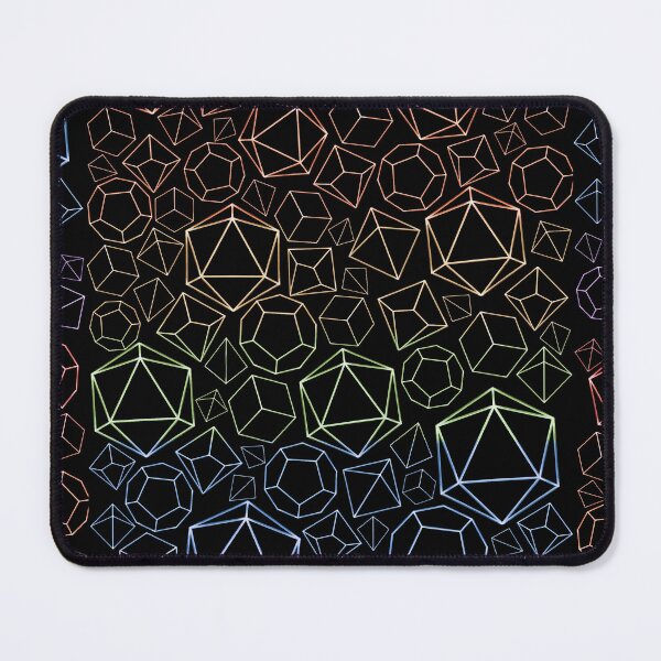 Item preview, DND Assorted Dice Pattern - Rainbow designed and sold by Snow Noir.