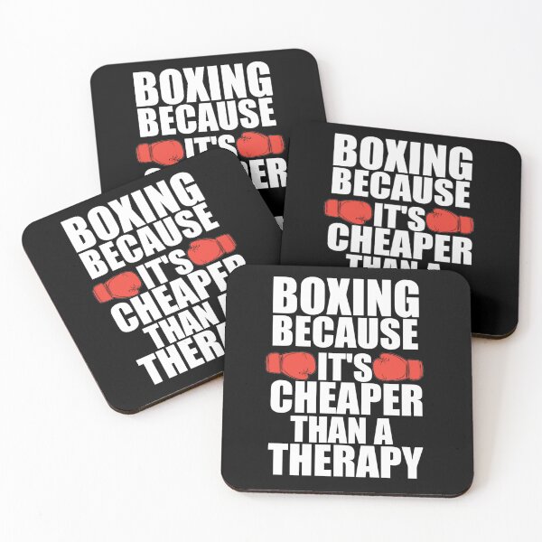 Item preview, Boxing It's Cheaper Than Therapy Boxing Lover designed and sold by StoreRahhal.