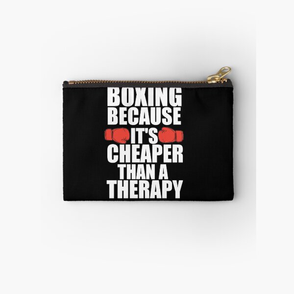 Item preview, Boxing It's Cheaper Than Therapy Boxing Lover designed and sold by StoreRahhal.