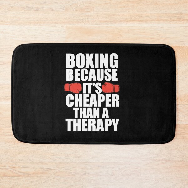 Item preview, Boxing It's Cheaper Than Therapy Boxing Lover designed and sold by StoreRahhal.