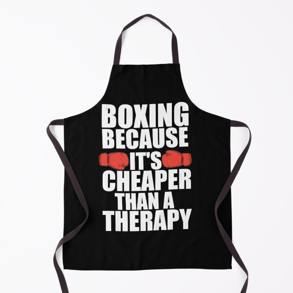 Item preview, Boxing It's Cheaper Than Therapy Boxing Lover designed and sold by StoreRahhal.
