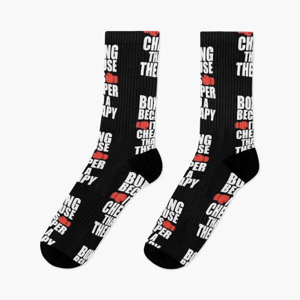 Item preview, Boxing It's Cheaper Than Therapy Boxing Lover designed and sold by StoreRahhal.