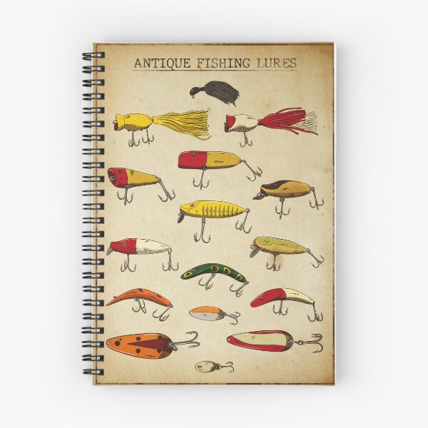 Item preview, Vintage Fishing Lure Illustration designed and sold by ElleMars.