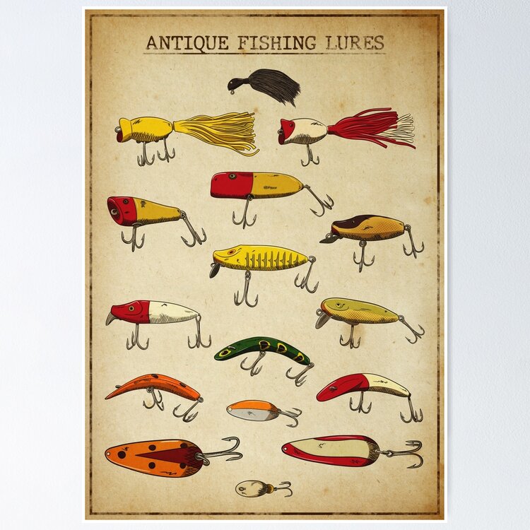 Hooked On You Fishing Lures Greeting Card - Coastal Card Co.