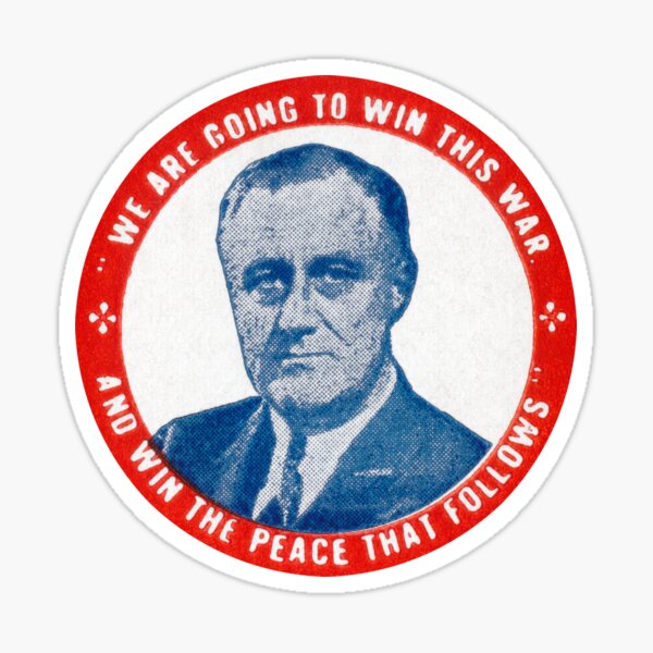 Item preview, WWII Win the War with FDR designed and sold by historicimage.