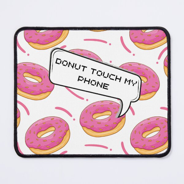 Item preview, Donut touch my phone designed and sold by Tanuja  Sharma.