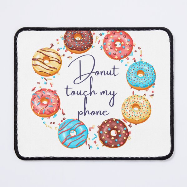 Item preview, Donut touch my phone designed and sold by Tanuja Sharma.