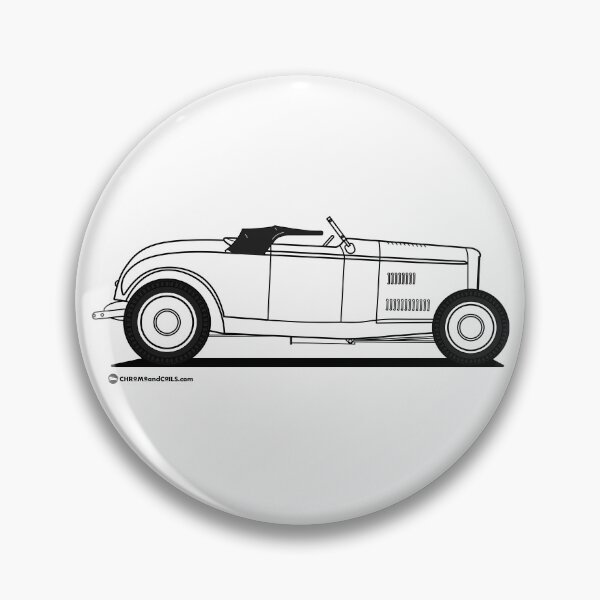Item preview, 32 Roadster Hot Rod Black designed and sold by Chrome and Coils.