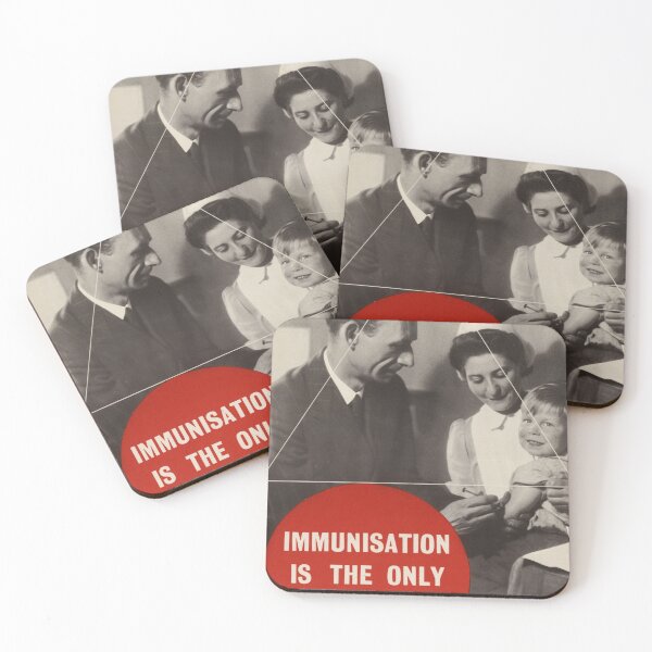 Item preview, Immunisation is the Only Safeguard designed and sold by Luke Mckinstry.