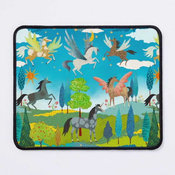 Item preview, Enchanted Unicorn Garden - landscape designed and sold by AMM550.