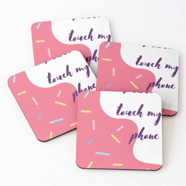 Item preview, Donut touch my phone designed and sold by Tanuja  Sharma.
