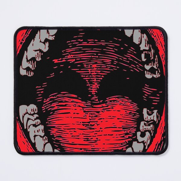 Item preview, Open mouth, red lips, teeth, throat, tongue, smile, yell, sing, mouth wide open, open wide,  designed and sold by Nostrathomas66.