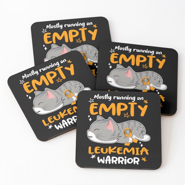 Item preview, Leukemia Awareness, Mostly Running on Leukemia Warrior designed and sold by Tammyilaria.