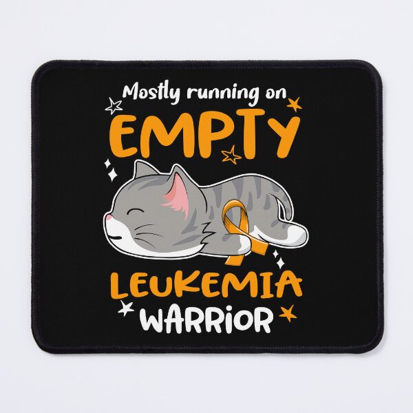 Item preview, Leukemia Awareness, Mostly Running on Leukemia Warrior designed and sold by Tammyilaria.