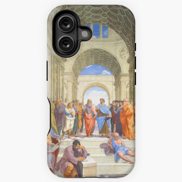 Item preview, "School of Athens" featuring Plato & Aristotle by Raphael, Italian fresco designed and sold by colormecolorado.