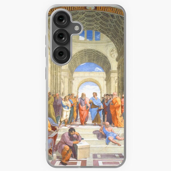 Item preview, "School of Athens" featuring Plato & Aristotle by Raphael, Italian fresco designed and sold by colormecolorado.