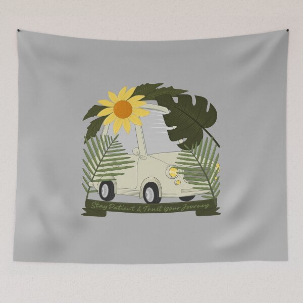 Item preview, stay patient and trust your journey designed and sold by karyavna.