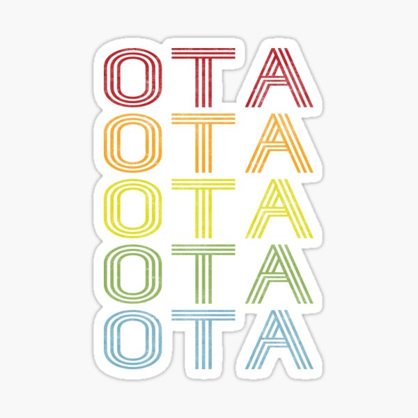 Artikel-Vorschau von Ota Name T Shirt - Ota Vintage Retro Ota Name Geschenkartikel T-Shirt, designt und verkauft von chezeva.