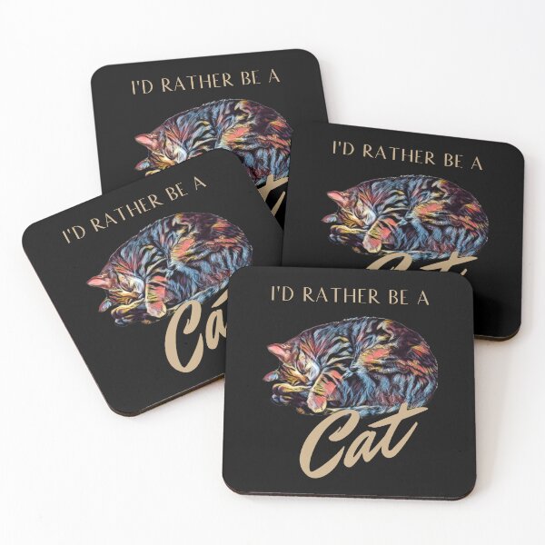Item preview, I'd rather be a cat designed and sold by eireaine.