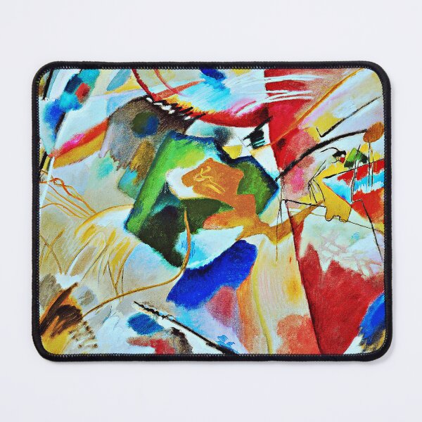 Item preview, Painting with Green Center (1913) high resolution art by Wassily Kandinsky. designed and sold by RyanCaudell.