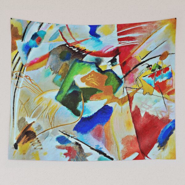 Item preview, Painting with Green Center (1913) high resolution art by Wassily Kandinsky. designed and sold by RyanCaudell.