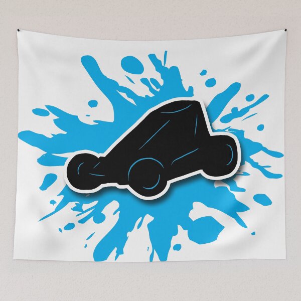 Artikelvorschau, Wingless Sprint Car Blue Splat entworfen und verkauft von miaka618.