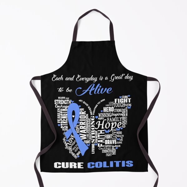 Item preview, Butterfly Ribbon Cure Colitis Awareness designed and sold by Tadmab.