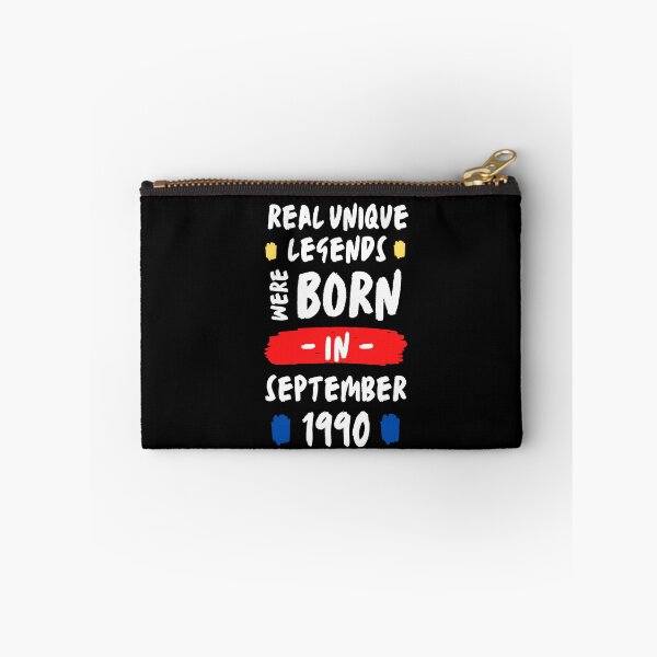 Item preview, legendary were born in september | real unique legends were born |  | unique born in 1990 | b-day 1990 designed and sold by wear4gamers.