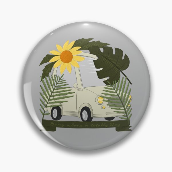 Item preview, being alone is totally okay designed and sold by karyavna.