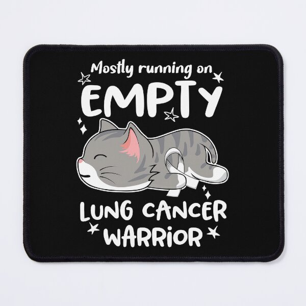 Item preview, Lung Cancer Awareness, Mostly Running on Lung Cancer Warrior designed and sold by Tammyilaria.