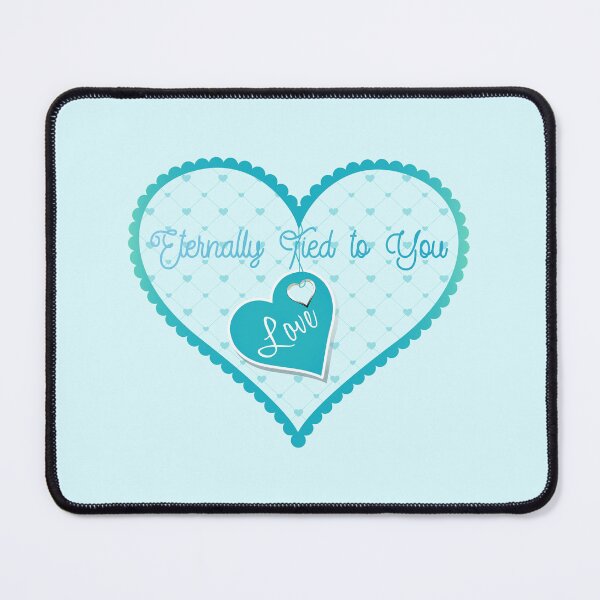 Item preview, Eternally Tied to You (Aqua) designed and sold by PawsitiveMum.
