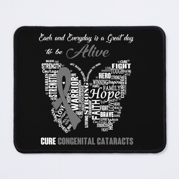 Item preview, Butterfly Ribbon Cure Congenital Cataracts Awareness designed and sold by Tadmab.