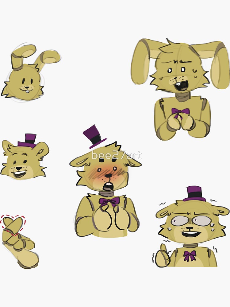 Fredbear's Family Diner (Vintage)  Sticker for Sale by Hush-Art