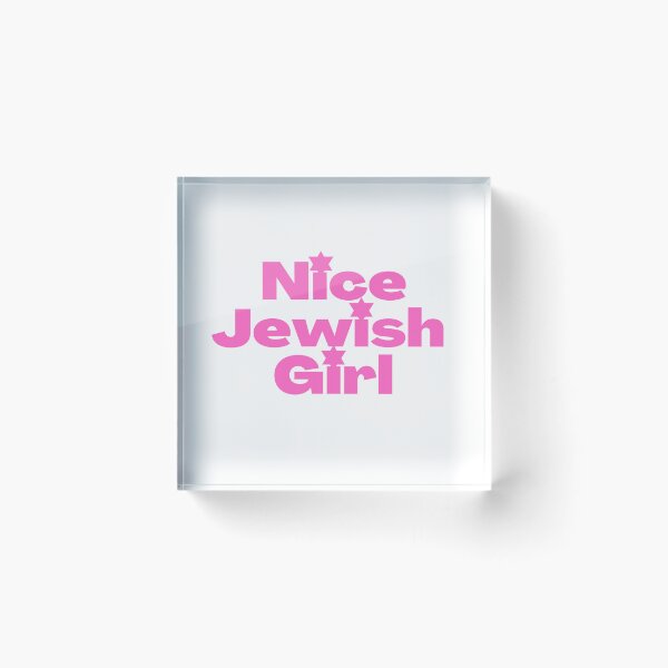 Item preview, Nice Jewish Girl pink designed and sold by NJGDesigns.