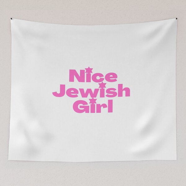 Item preview, Nice Jewish Girl pink designed and sold by NJGDesigns.