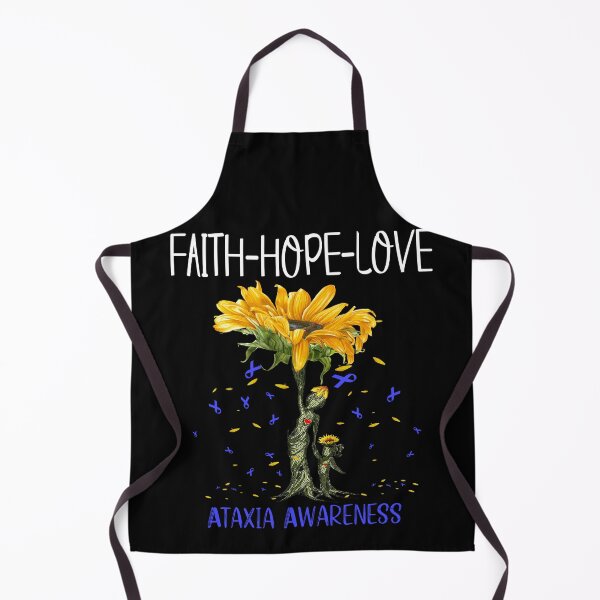 Item preview, Ataxia Awareness - Sunflower Faith Hope Love designed and sold by Hilten.