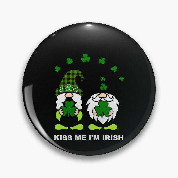 Item preview, Kiss Me I'm Irish Gnomes Gnome St Patrick's Day designed and sold by Spaceshipsells.