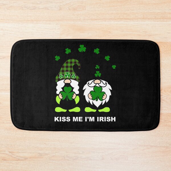 Item preview, Kiss Me I'm Irish Gnomes Gnome St Patrick's Day designed and sold by Spaceshipsells.
