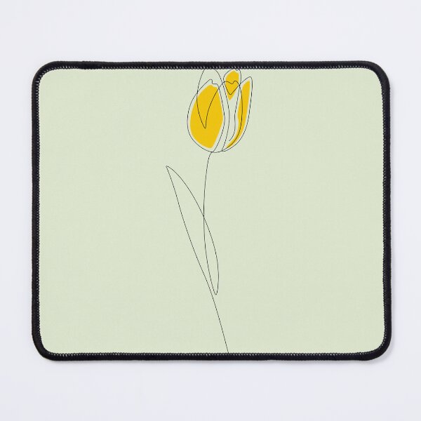Item preview, One Line Tulip Drawing Abstract Minimalist Art designed and sold by PigGame.
