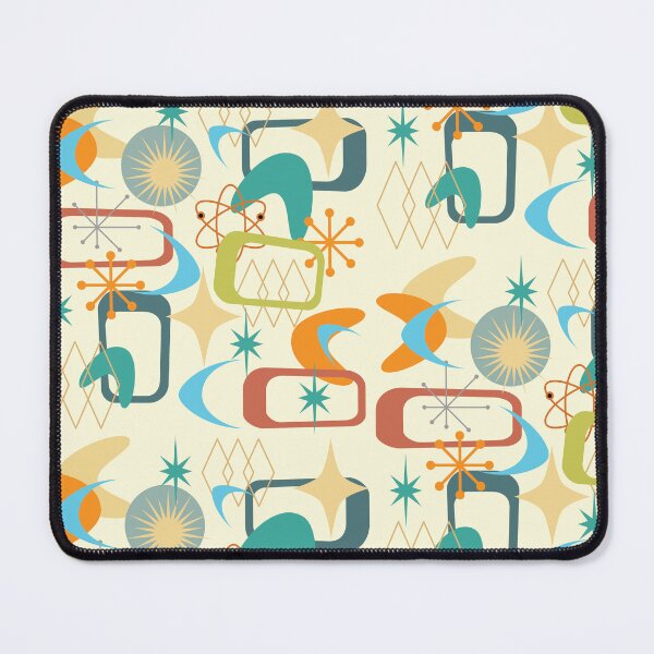 Item preview, The Atomic Age - Mid Century Modern - MCM -Vintage Shape Pattern  designed and sold by CattlettArt.