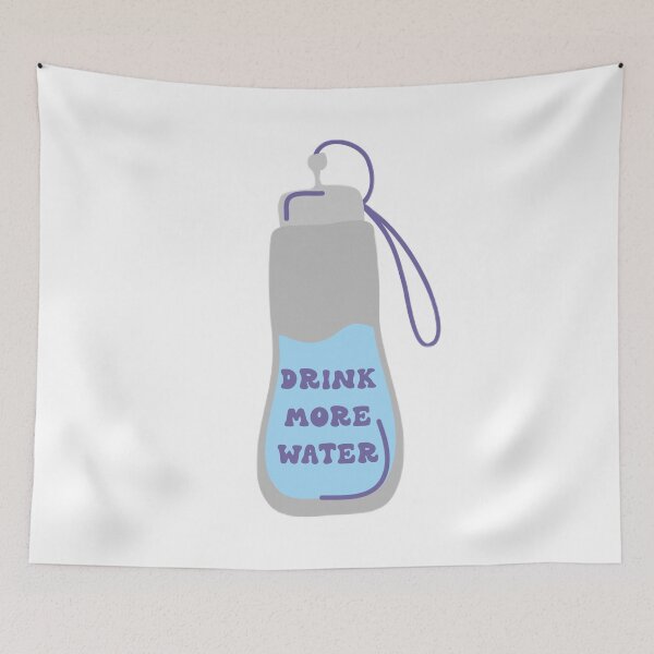 Item preview, DRINK MORE WATER   designed and sold by DiscoVibes.