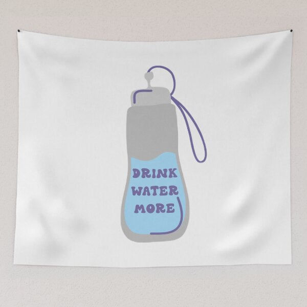 Item preview, DRINK WATER MORE  designed and sold by DiscoVibes.