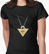 Yu-Gi-Oh! Millennium Puzzle Women's Fitted T-Shirt