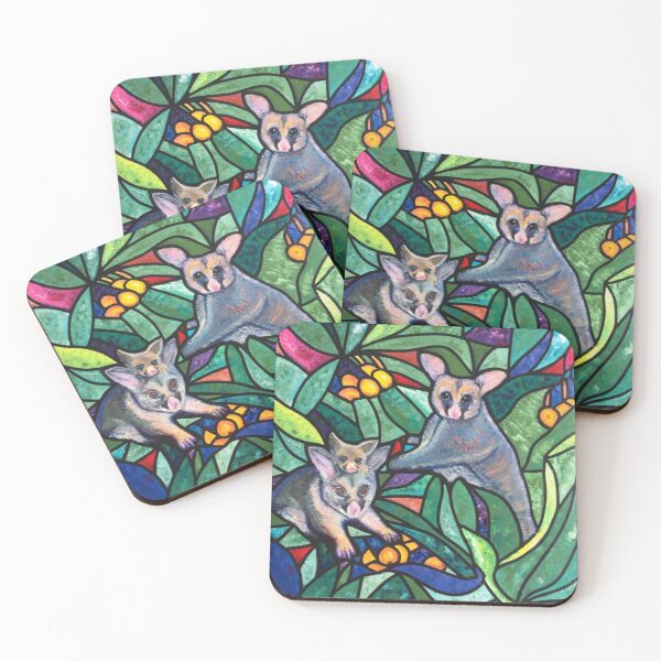 Item preview, Possums in our loquat tree designed and sold by JudySens.