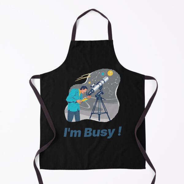 Item preview, Busy Astronomer At Telescope designed and sold by AstroWitster.