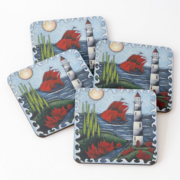 Item preview, Moonlight on Bosphorus , art of the ocean by Christine Onward designed and sold by Christine Onward.