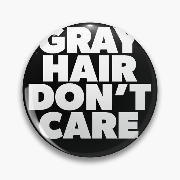 Item preview, Gray Hair Don't Care Gray Fox designed and sold by RoguePixel.